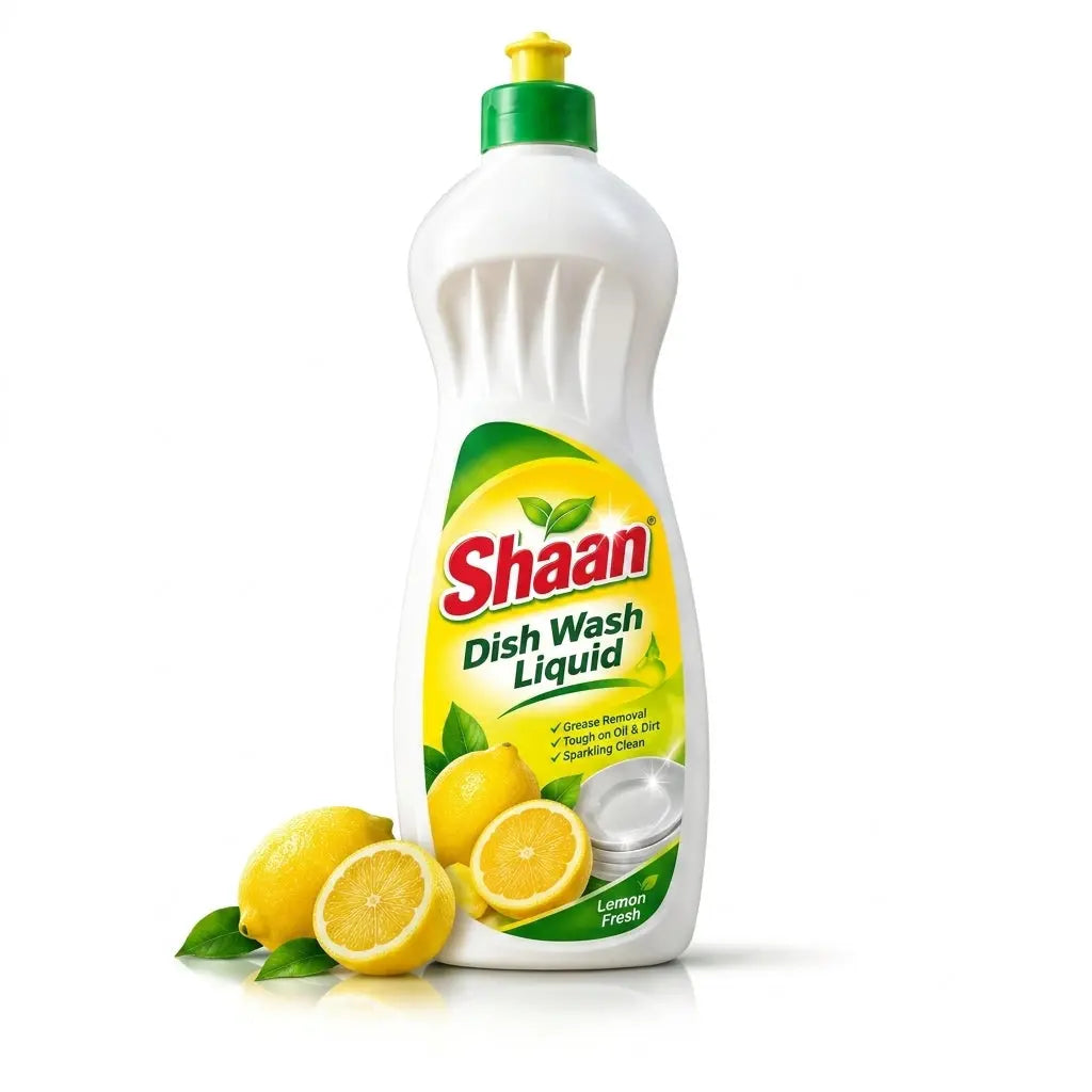 Shaan Lemon Fresh Dishwash Liquid – Powerful Grease Removal My Store
