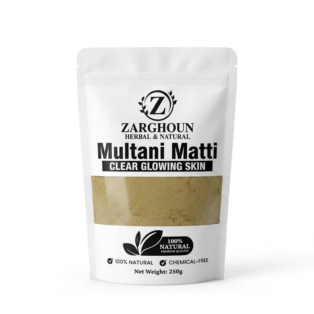 Zarghoun Pure Multani Matti Powder - 100% Natural Fuller's Earth (250g) My Store
