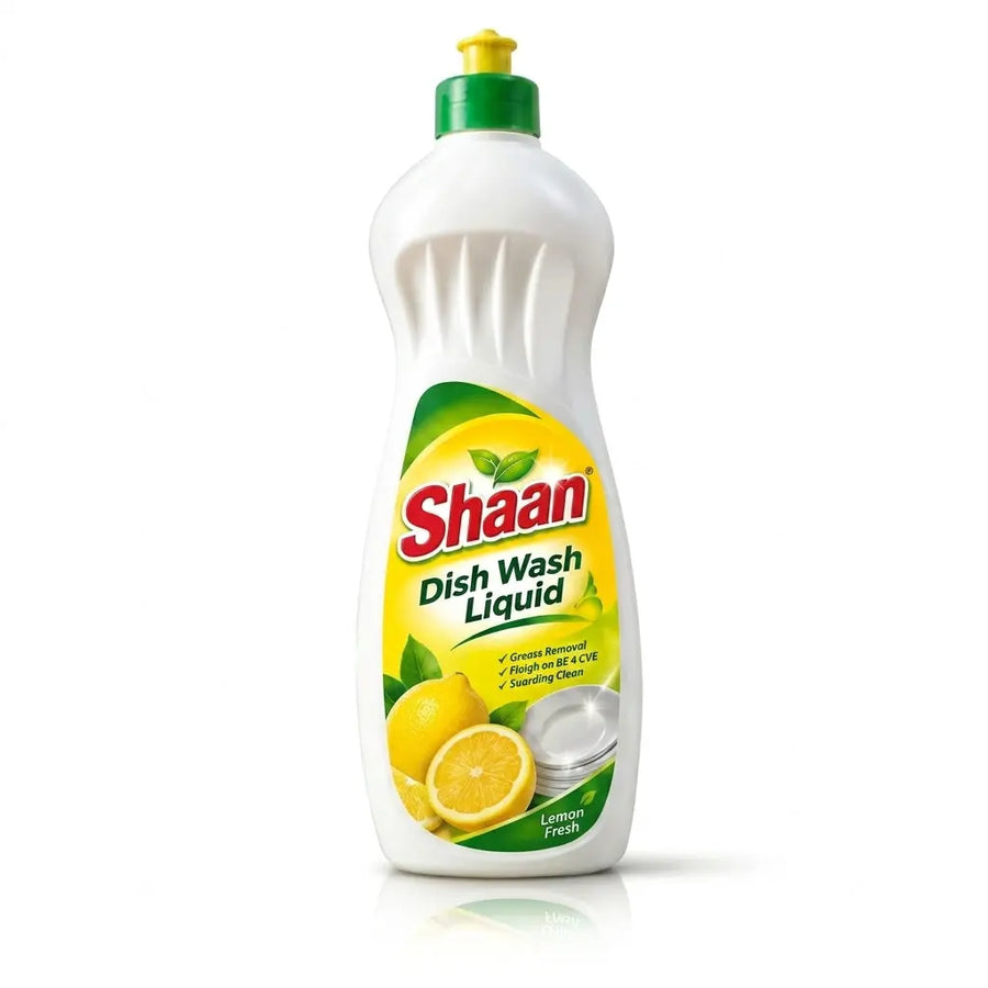 Shaan Lemon Fresh Dishwash Liquid – Powerful Grease Removal My Store