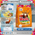 Super Wash Washing Powder 5kg Mega Pack - Heavy Duty Stain Removal My Store