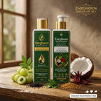 Zarghoun Botanical Hair Care Duo - Herbal Hair Oil & Shampoo for Strong, Healthy & Shiny Hair My Store