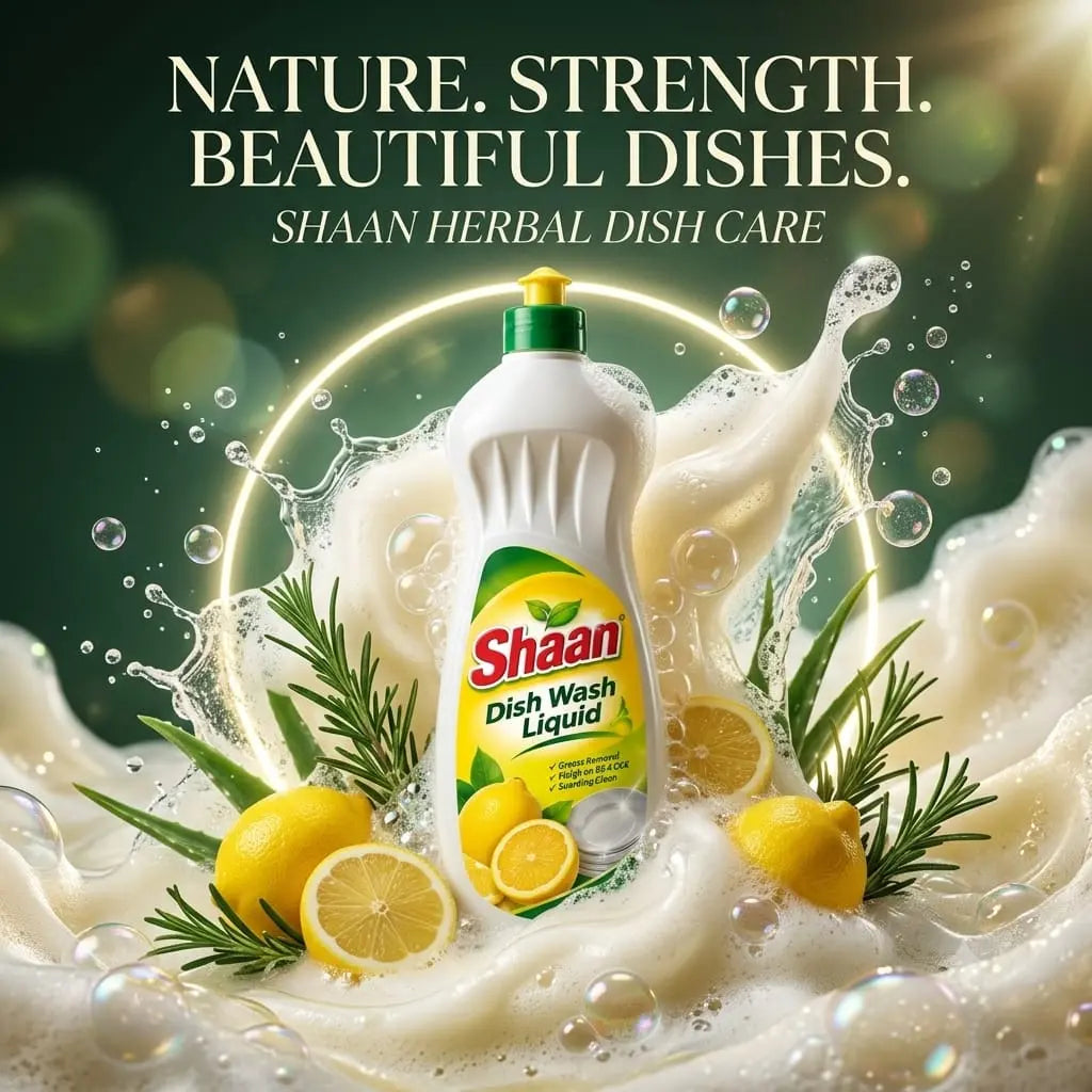 Shaan Lemon Fresh Dishwash Liquid – Powerful Grease Removal My Store
