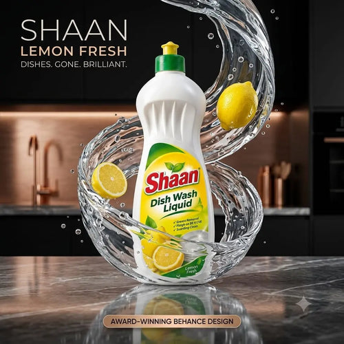 Shaan Lemon Fresh Dishwash Liquid – Powerful Grease Removal My Store